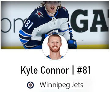 Kyle Connor Pelipaita